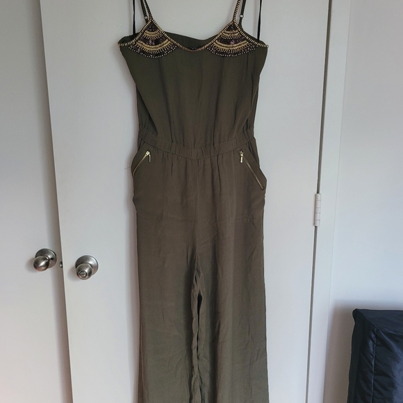 XOXO Dresses & Skirts - Jumpsuit with golden beads